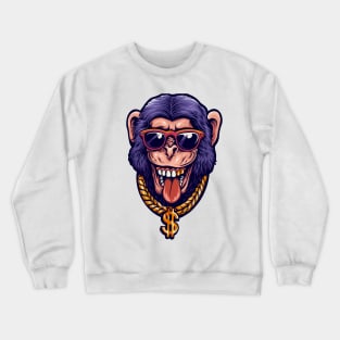 Millionaire Cheeky Monkey Crewneck Sweatshirt